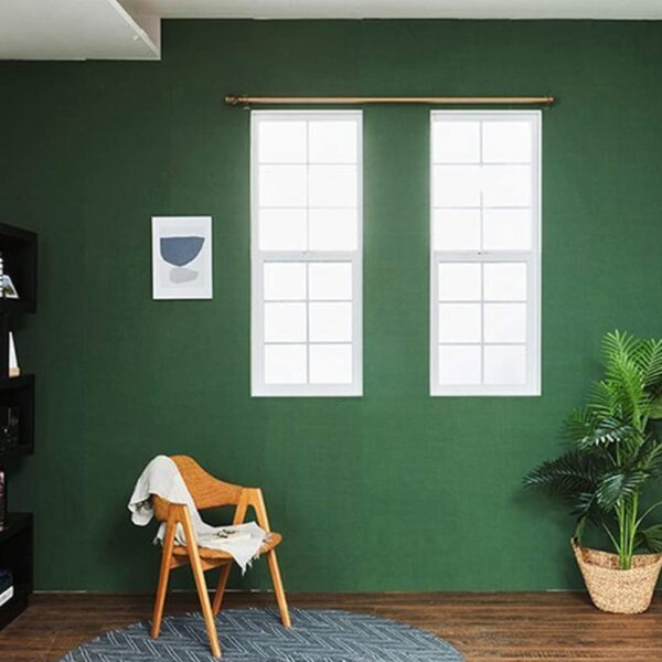 Cushioni Self-Adhesive Insulation Wallpaper 50cm x 3m, 19.68" x 118.11", Modern Style Embossing, Home Decoration DIY Renovation (DeepGreen) - Image 2