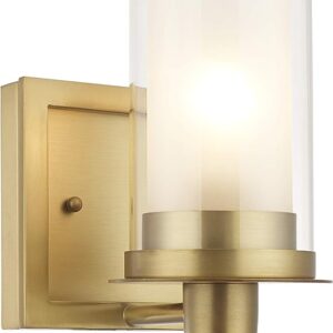 Wall Sconces,Bathroom Light Fixtures, Matte Black Plug in Wall Sconces Set