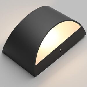 Aipsun Black Modern LED Wall Sconce Hardwired Indoor Wall Lights